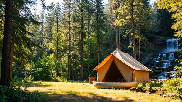 Top destinations pour un séjour de camping de luxe en nature